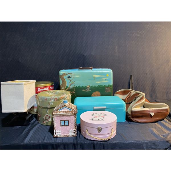 Decorative Homeware Lot, 8 Pieces