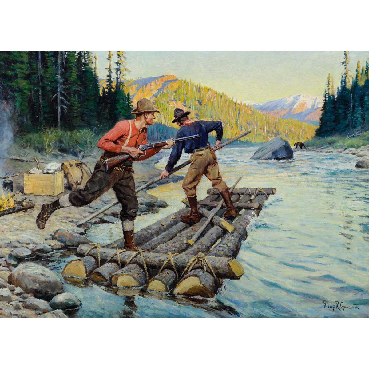 Philip R. Goodwin (1881-1935) Oil on Canvas