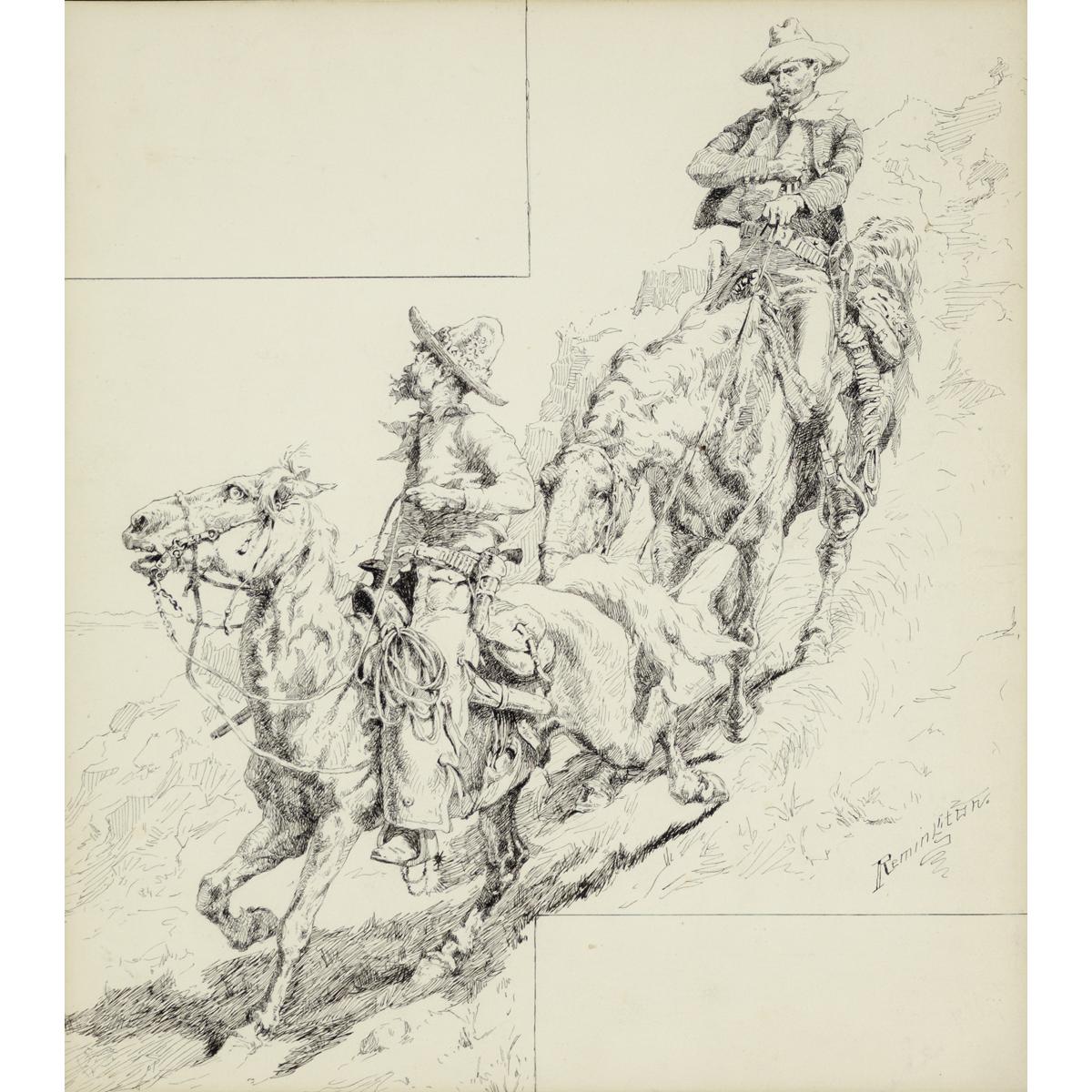 Frederic Remington (18611909) Pen and Ink on Paper