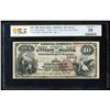 Image 1 : 1882 $10 Hoboken NJ National PCGS 35