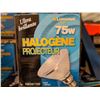 Image 1 : LOT DE 55 AMPOULES HALOGÈNES FLOOD 75W