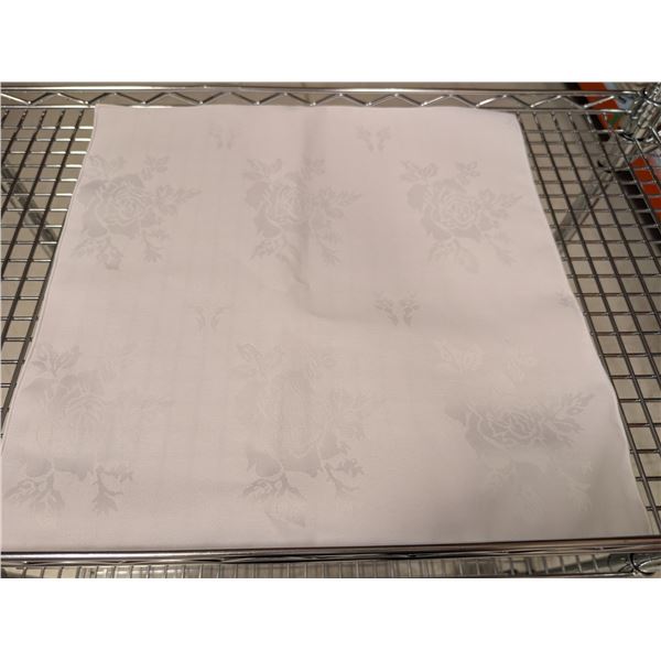 LOT DE 120+ SERVIETTES DE TABLE ROSE PÂLE 17 PO X 17 PO