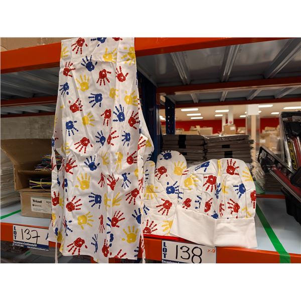 ENSEMBLE DE CHEF POUR ENFANT 3 PIÈCES