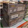 Image 1 : LOT DE 5 PAQUETS DE LUMIÈRES ENCASTRÉES JIB GU10 3 PO (6 PAR PAQUET)