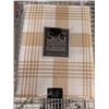 Image 1 : NAPPE S&G 60 PO X 104 PO (CARREAUX BEIGE ET BLANC)