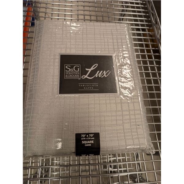 NAPPE CARRÉE S&G LUX 70 PO (GRISE)