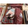Image 2 : LOT DE NAPPES ET CHEMINS DE TABLE ASSORTIS