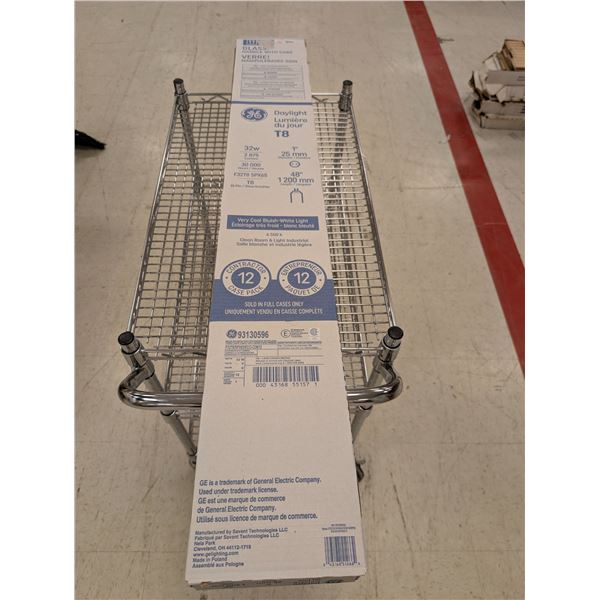 BOÎTE DE 12 TUBES FLUORESCENTS GE T8 32W 48 PO 6500K