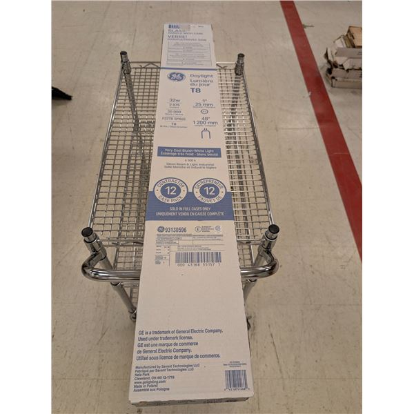 BOÎTE DE 12 TUBES FLUORESCENTS GE T8 32W 48 PO 6500K