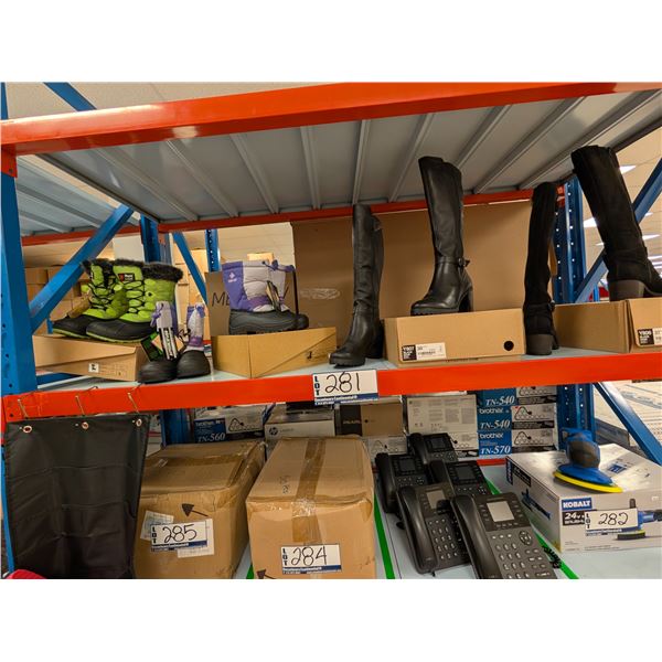 LOT DE 5 PAIRES DE BOTTES ASSORTIES