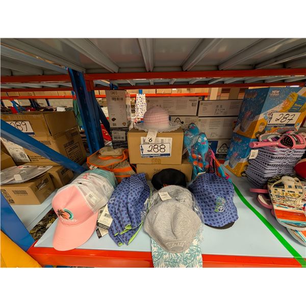 LOT DE CHAPEAUX POUR ENFANTS ASSORTIS