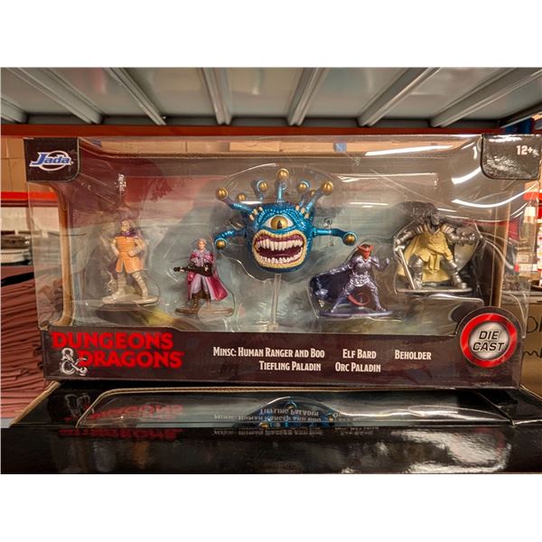FIGURINES DIE-CAST DUNGEONS & DRAGONS (ENSEMBLE DE 5)