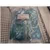 Image 1 : LOT DE +/-60 PAIRES DE GANTS EN NITRILE VERT DOUBLÉS FLOQUÉS (TAILLES ASSORTIES)