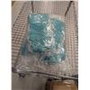 Image 1 : PAQUET DE 12 GANTS EN NITRILE VERT DOUBLÉS FLOQUÉS TAILLE 8