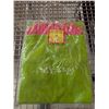Image 1 : ENSEMBLE DE JARDINAGE ADULTE (TABLIER, CHAPEAU, GANTS) VERT PÂLE ET ROSE