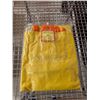 Image 2 : ENSEMBLE DE JARDINAGE ADULTE (TABLIER, CHAPEAU, GANTS) JAUNE ET ORANGE