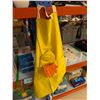 Image 1 : ENSEMBLE DE JARDINAGE ADULTE (TABLIER, CHAPEAU, GANTS) JAUNE ET ORANGE