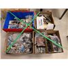 Image 1 : PALETTE DE COMPOSANTS ÉLECTRONIQUES ET CÂBLES ASSORTIS
