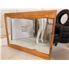 Image 1 : MIROIR À CADRE DE BOIS 47 PO X 35 PO