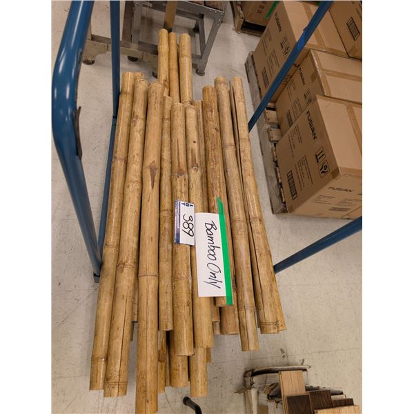 LOT DE 30 BÂTONS DE BAMBOU ASSORTIS 3 À 4 PIEDS