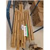 Image 1 : LOT DE 30 BÂTONS DE BAMBOU ASSORTIS 3 À 4 PIEDS