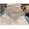 Image 1 : CENTRE DE TABLE MURANO GLASS TRILOGY 13,75" #1057753