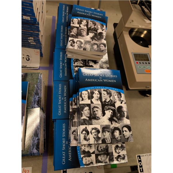 LOT DE 60+ LIVRES ANGLAIS « GREAT SHORT STORIES BY AMERICAN WOMEN »