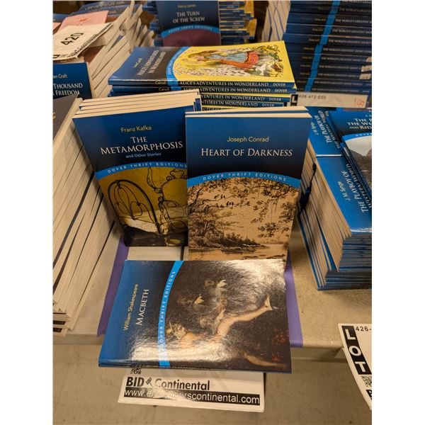 LOT DE 40+ LIVRES ANGLAIS ASSORTIS