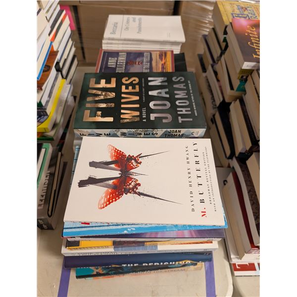 LOT DE +/- 50 LIVRES ANGLAIS ASSORTIS