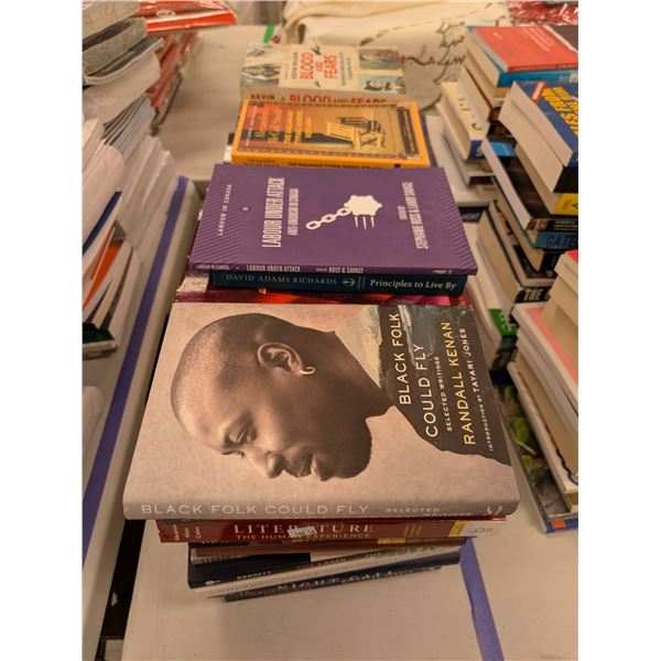 LOT DE +/- 50 LIVRES ANGLAIS ASSORTIS