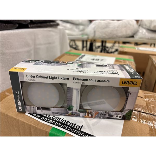 LUMINAIRE DEL SOUS ARMOIRE UBERHAUS - 4 LUMIÈRES, 3000K, 420 LUMENS
