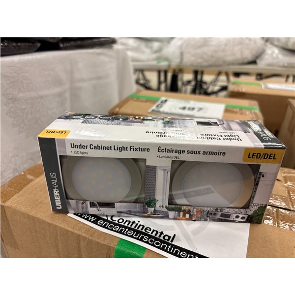 LUMINAIRE DEL SOUS ARMOIRE UBERHAUS - 4 LUMIÈRES, 3000K, 420 LUMENS