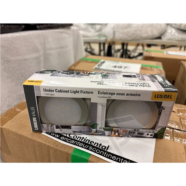 LUMINAIRE DEL SOUS ARMOIRE UBERHAUS - 4 LUMIÈRES, 3000K, 420 LUMENS