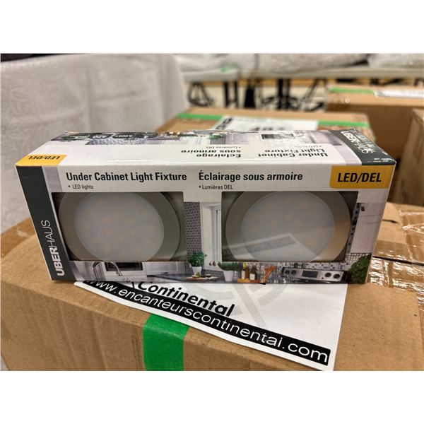 LUMINAIRE DEL SOUS ARMOIRE UBERHAUS - 4 LUMIÈRES, 3000K, 420 LUMENS