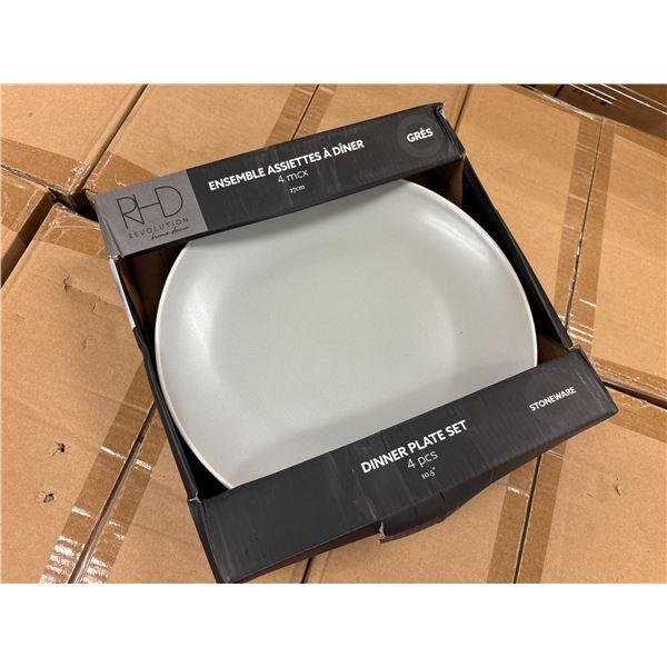 PAQUET DE 4 ASSIETTES À DINER RHD REVOLUTION 27 CM
