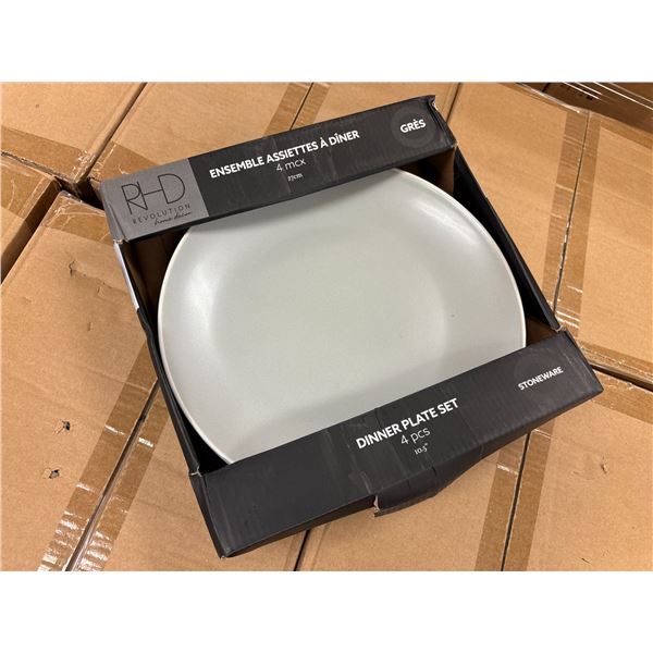 PAQUET DE 4 ASSIETTES À DINER RHD REVOLUTION 27 CM