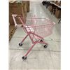 Image 1 : CHARIOT D'ÉPICERIE MOYEN - ROSE