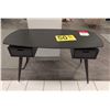 Image 1 : BUREAU NUEVO #169644 AVEC 2 TIROIRS (NOIR) #HGST153 #CNT42841 55 PO X 27 PO X 30 PO PDSF 2 070 $