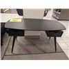 Image 1 : BUREAU NUEVO #169644 AVEC 2 TIROIRS (NOIR) #HGST153 #CNT42841 *DOMMAGES, VOIR PHOTOS* 55 PO X 27 PO 