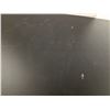 Image 3 : BUREAU NUEVO #169644 AVEC 2 TIROIRS (NOIR) #HGST153 #CNT42841 *DOMMAGES, VOIR PHOTOS* 55 PO X 27 PO 