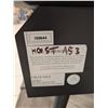 Image 6 : BUREAU NUEVO #169644 AVEC 2 TIROIRS (NOIR) #HGST153 #CNT42841 *DOMMAGES, VOIR PHOTOS* 55 PO X 27 PO 