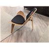 Image 4 : CHAISE (BOIS/NOIR) #HGEM230 #CNT42020 PDSF 2 340 $