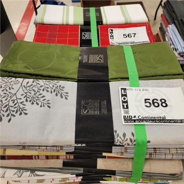 CHEMIN DE TABLE/TABLE RUNNERS