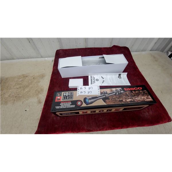 Tasco World Class 3-9 x 40mm Riflescope with 30/30 Reticle, Matte Finish, Model DWC39 x 40N