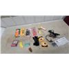 Image 1 : Archery Accessories Lot: Broadhead Sharpener, Lansky Sharpener, Bow Stringer, and More