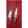 Image 2 : Two Fixed-Blade Knives with Leather Sheaths, Hunting Knife and Tactical Dagger and More