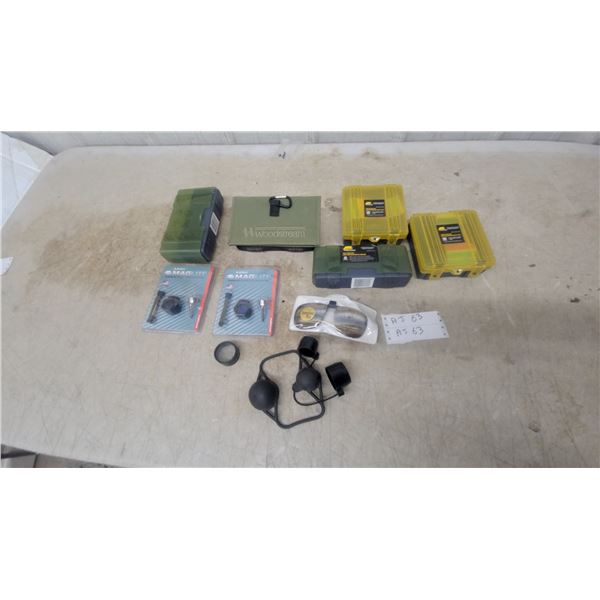 Mini Maglite Flashlights, Woodstream Ammo Box, Plano 100-Count Shell Cases, Sunglasses, and More