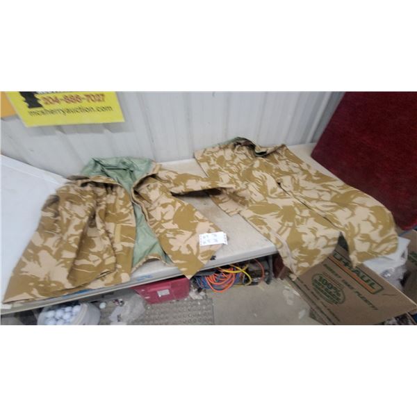 British Army Desert DPM Disruptive Pattern Material Camouflage Combat Jacket and Trousers Set