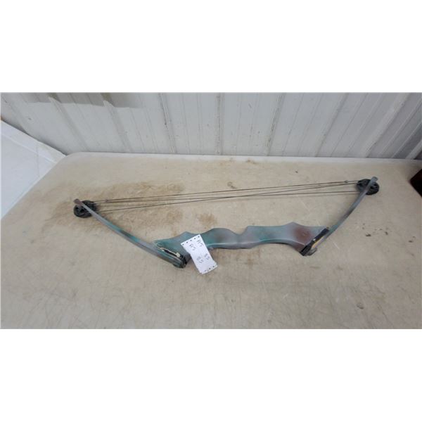 Compound Bow with Camouflage Finish