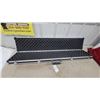 Image 4 : Black and Silver Aluminum-Trimmed Hard Rifle/Shotgun Case with Egg-Crate Foam Interior